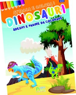 Attacca e colora - i Dinosauri